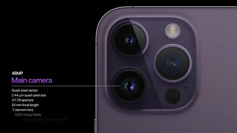 iPhone 14 Pro 128GB 够用吗？一张4800万像素ProRAW照片占75MB