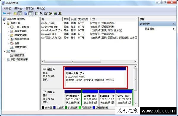 Win7系统怎么合并硬盘分区？Win7系统合并硬盘分区的图文教程